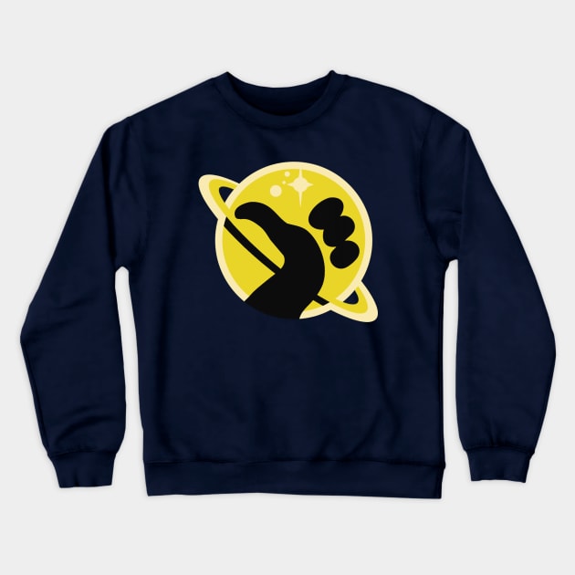 Galaxy hitchhiker Crewneck Sweatshirt by erndub